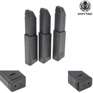 Set 3 Mid-caps Magazines Black 95bb Per Kriss Vector Krytac® (kry-23659)