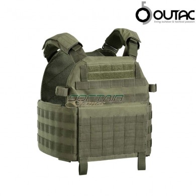 Plate Carrier Vest Dcs Type Olive Drab Outac (ot-bav12-od)