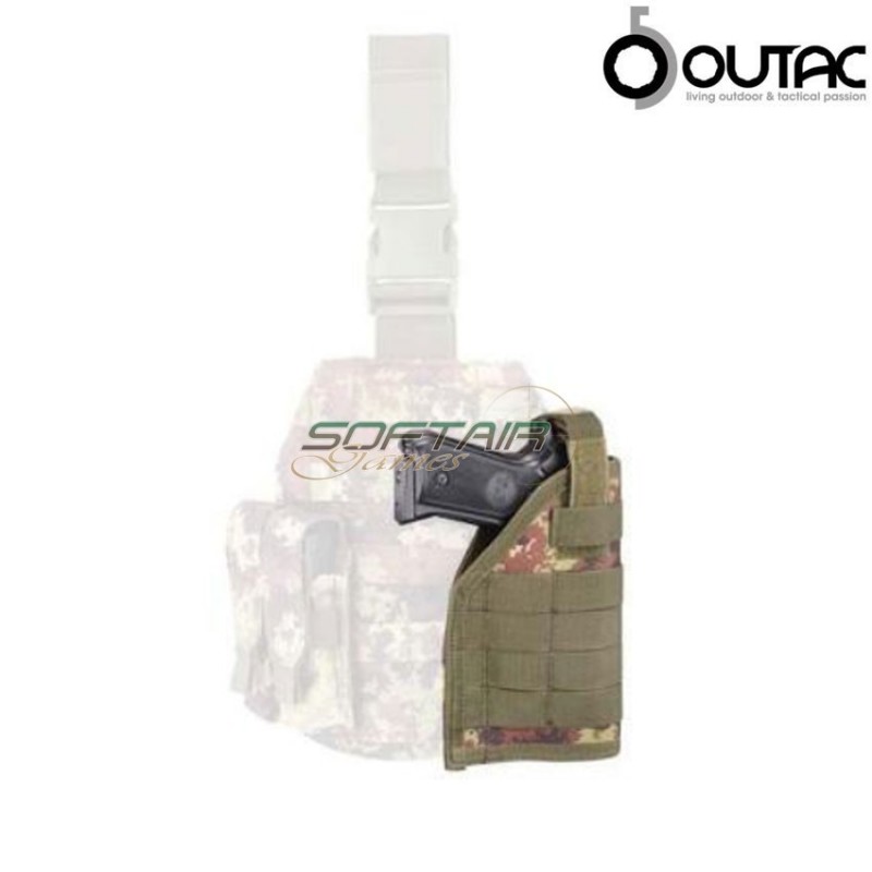 Fondina Universale Ambidestra Sistema Molle Vegetato Outac (ot-gs09-vi)