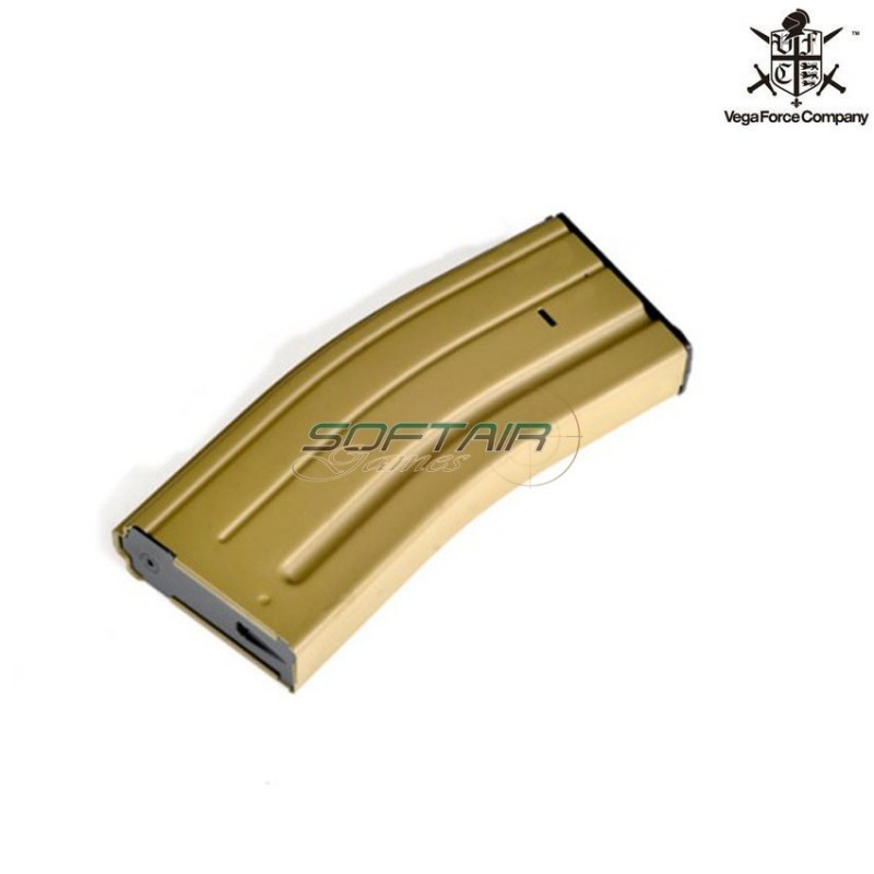 Caricatore Monofilare Tan M4/scar 120bb Vfc (vfc-mag-m4-mk16-de)