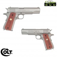 Pistola A Co2 Colt M1911 Mkiv Serie's 70 Silver Government Cybergun (180529) Pistola A Co2 Colt M1911 Mkiv Serie's 70 Silver Government Cybergun (180529)