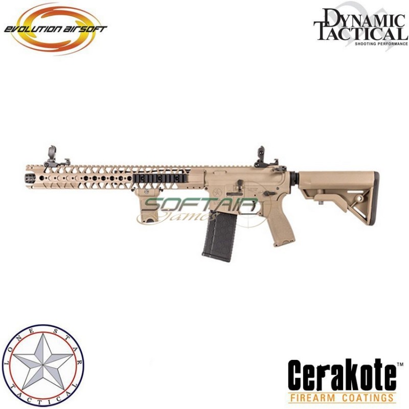 Fucile Elettrico La M4 Carbine Dark Earth Dynamic Tactical (dy-aeg42-c-de)