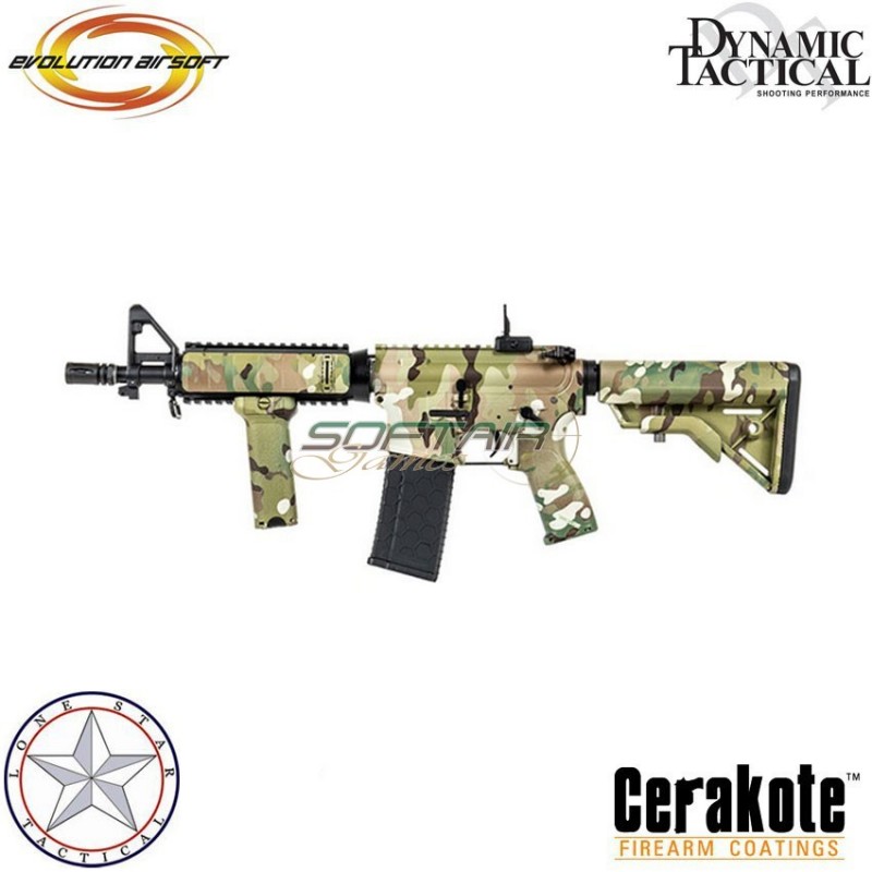 Fucile Elettrico M4 Cqbr 10.5" Multicam Dynamic Tactical (dy-aeg03-mc)