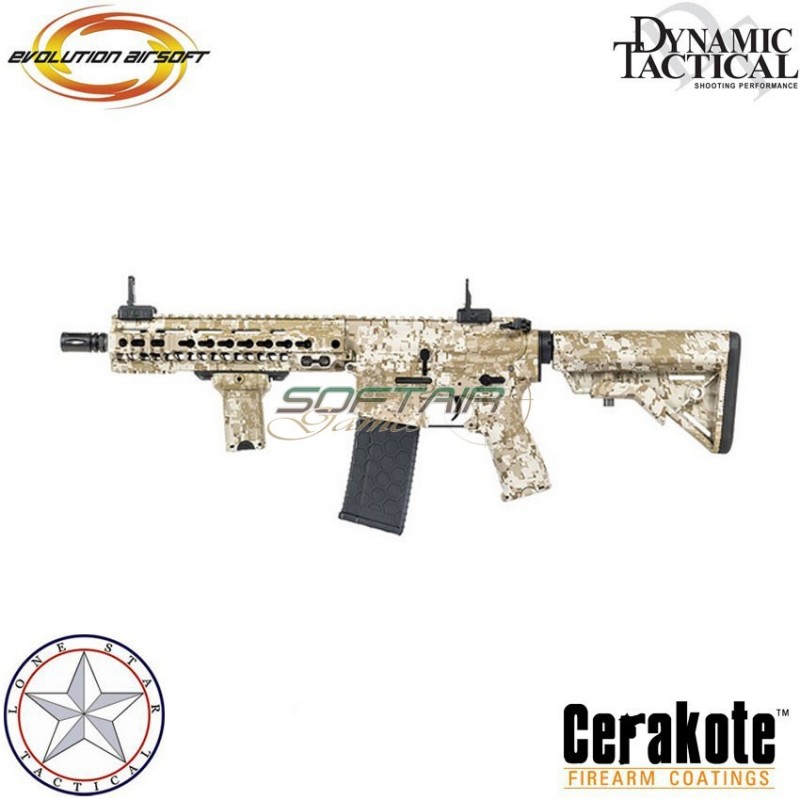 Fucile Elettrico Mk4 Smr 10.5" Digital Desert Dynamic Tactical (dy-aeg29-c-dd)