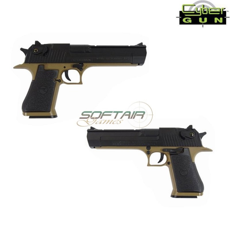 Spring Pistol Desert Eagle Two Tone Cybergun (090112)