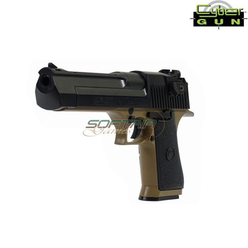 Spring Pistol Desert Eagle Two Tone Cybergun (090112)