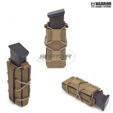 Single Pouch Quick Mag For 9mm Coyote Tan Warrior Assault Systems (w-eo-sqmp-ct)