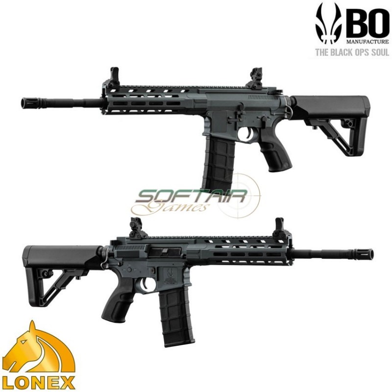 Fucile Elettrico Blowback Lk595 Carbine Grey Lonex Bo Dynamics™ (bo-ar13605)