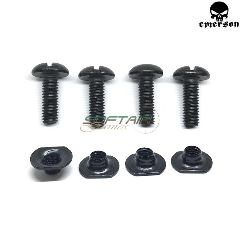 Set 4 Viti Per Elmetto Mich Emerson (em5664)