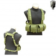 Chest Rig Load Bearing Lbt Style 1961k Olive Drab Tmc (tmc-1565-od)
