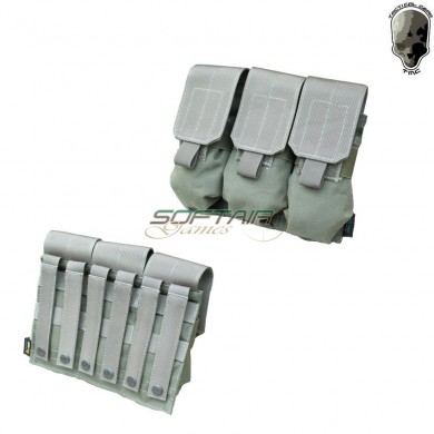 Triple Magazines Pouch 6 Posts Foliage Green For M4/m16 Tmc (tmc-1405-fg)