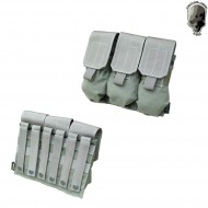 Tasca Porta Caricatori Foliage Green Triplo 6 Posti Per M4/m16 Tmc (tmc-1405-fg)