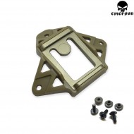 Wilcox Shroud Style 4 Holes Dark Earth For Helmets Emerson (em8972a)