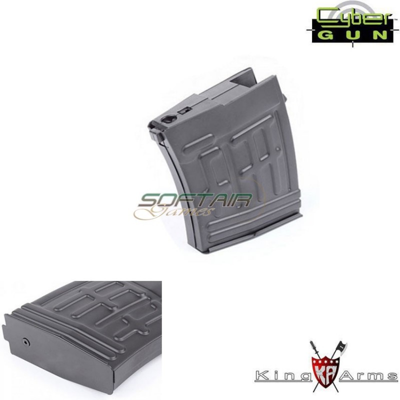 Mi-cap Magazine 50bb Black For Svd Dragunov Cybergun (125016)
