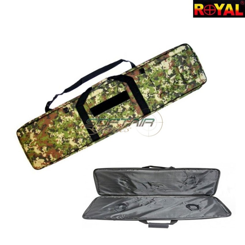 Padded Gun Bag Vegetato 130cm Royal (b130tc)