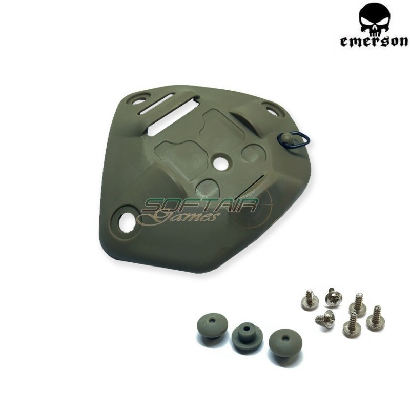 Helmet Mount Cuttlefish Dried Foliage Green Emerson (em7914b)