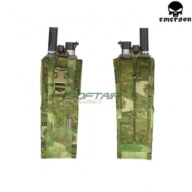 Tasca Tactical Open Porta Radio Atacs Fg Per Prc148/152 Type Emerson (em8350c)