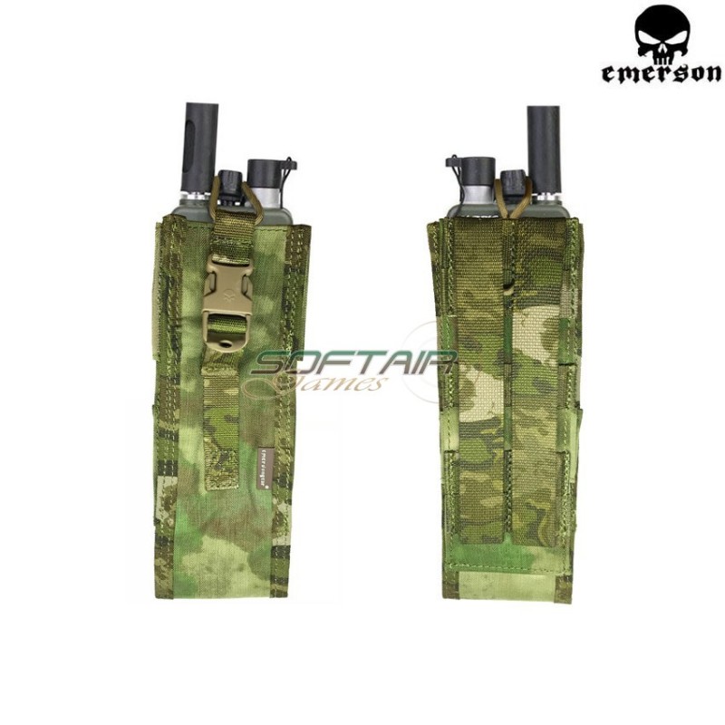 Tactical Open Radio Pouch Atacs Fg For Prc148/152 Type Emerson (em8350c)