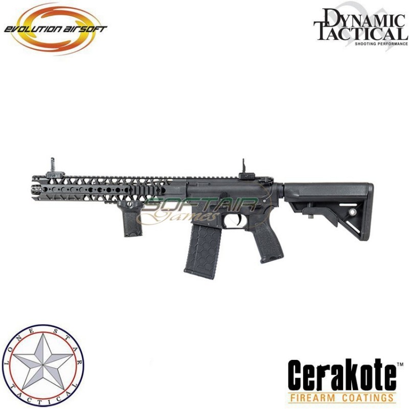 Electric Rifle La M4 Sbr Black Dynamic Tactical (dy-aeg43-c-bk)