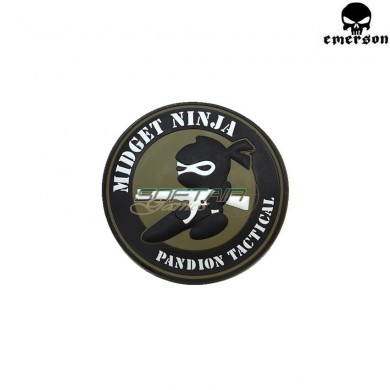 Patch Pvc Midget Ninja Ak Type 1 Emerson (em5544)