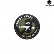Patch Pvc Midget Ninja Ak Type 1 Emerson (em5544) Patch Pvc Midget Ninja Ak Type 1 Emerson (em5544)