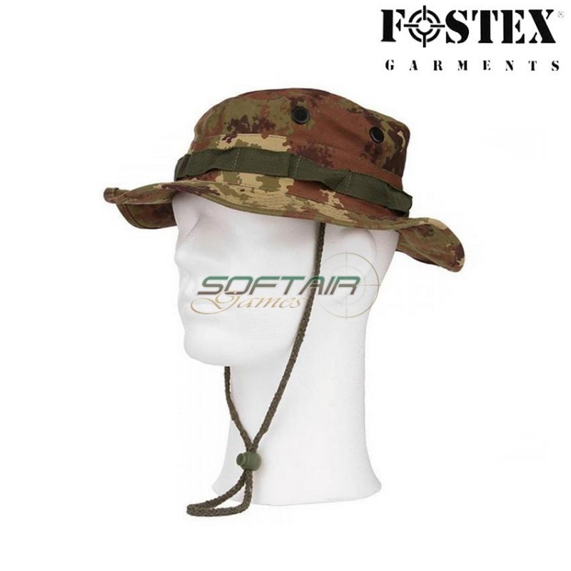 Cappello Bonnie Jungle Vegetato Rip-stop Fostex (fx-213143-tc) Cappello Bonnie Jungle Vegetato Rip-stop Fostex (fx-213143-tc)