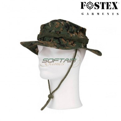 Jungle Bonnie Hat Marpat Rip-stop Fostex (fx-213143-mar)