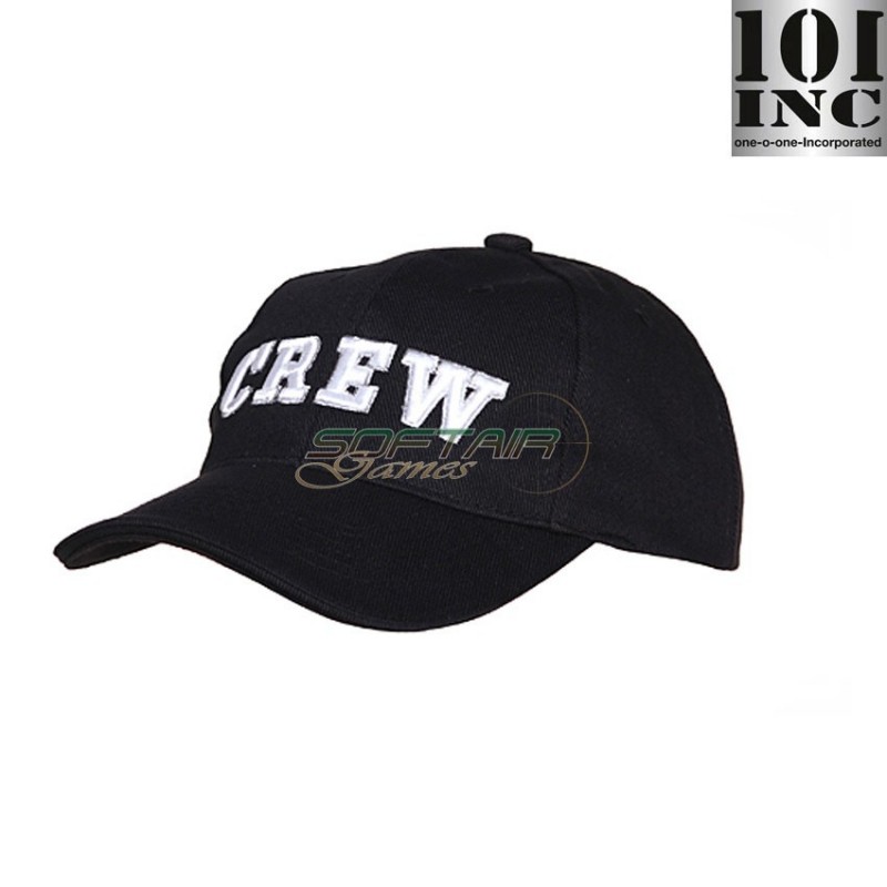 Cappello Baseball Crew Black 101 Inc (inc-215150-242-bk)