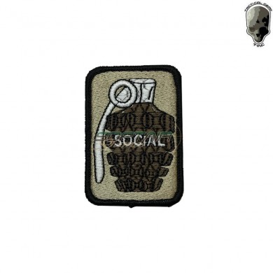 Patch Embroidered Social Tmc (tmc-1569)