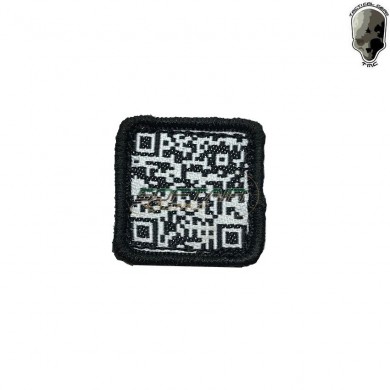 Patch Embroidered Qr Code Black Tmc (tmc-1535-bk)