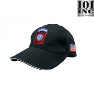 Baseball Cap 82nd Airborne Black 101 Inc (inc-215151-224-bk) Baseball Cap 82nd Airborne Black 101 Inc (inc-215151-224-bk)