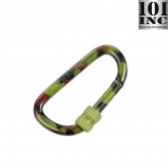 Carabiner Camo Small Screw Closure 101 Inc (inc-259128)