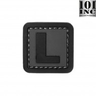 Patch 3d Pvc Lettera L Grey/black 101 Inc (inc-444100-3986)