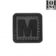 Patch 3d Pvc Lettera M Grey/black 101 Inc (inc-444100-3987)