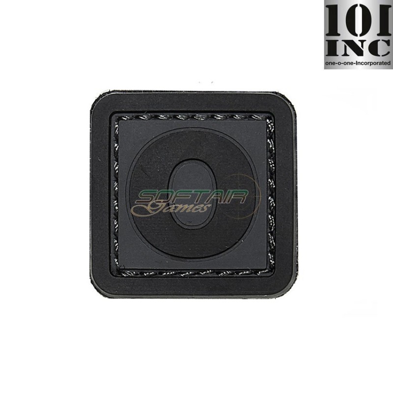 Patch 3d Pvc Letter O Grey/black Inc 101 (inc-444100-3989)