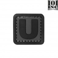 Patch 3d Pvc Letter U Grey/black Inc 101 (inc-444100-3995)