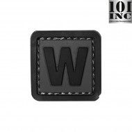 Patch 3d Pvc Letter W Grey/black Inc 101 (inc-444100-3997)