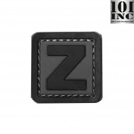 Patch 3d Pvc Lettera Z Grey/black 101 Inc (inc-444100-4000)