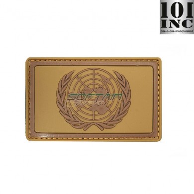 Patch 3d Pvc Nazioni Unite Brown 101 Inc (inc-16091)