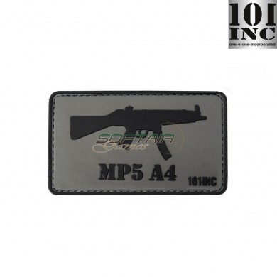 Patch 3d Pvc Mp5 A4 Grey 101 Inc (inc-444130-3764)