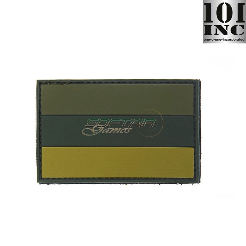 Patch 3d Pvc Russia Green 101 Inc (inc-10008)