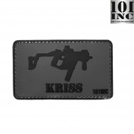 Patch 3d Pvc Kriss Vector Grey 101 Inc (inc-444130-4027) Patch 3d Pvc Kriss Vector Grey 101 Inc (inc-444130-4027)
