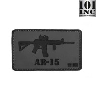 Patch 3d Pvc Ar-15 Grey 101 Inc (inc-444130-4038) Patch 3d Pvc Ar-15 Grey 101 Inc (inc-444130-4038)