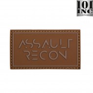 Patch 3d Pvc Assault Recon Coyote 101 Inc (inc-444130-5259)
