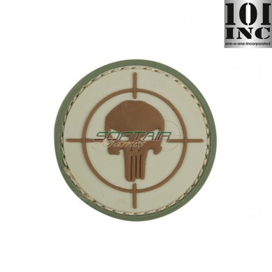 Patch 3d Pvc Punisher Sight Coyote 101 Inc (inc-444130-5346)