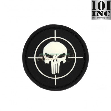 Patch 3d Pvc Punisher Sight Black 101 Inc (inc-444130-5347)