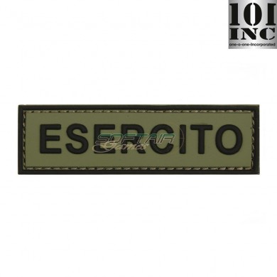 Patch 3d Pvc Esercito Green 101 Inc (inc-444130-5357)