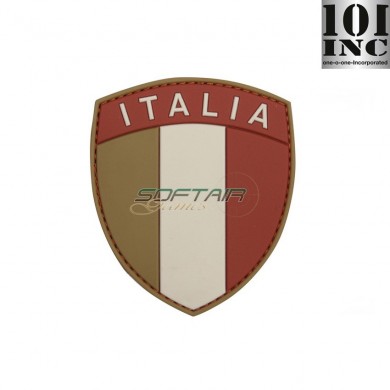 Patch 3d Pvc Italia Shield Multi 101 Inc (inc-13112)
