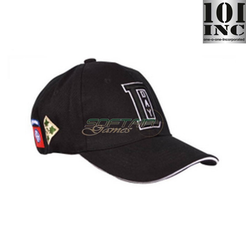 Cappello Baseball Ww Ii D-day Black 101 Inc (inc-215157-265-bk)