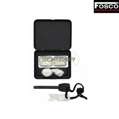 Kit Completo Acciarino Magnesio Accendi Fuoco Fosco Industries (fo-429745)